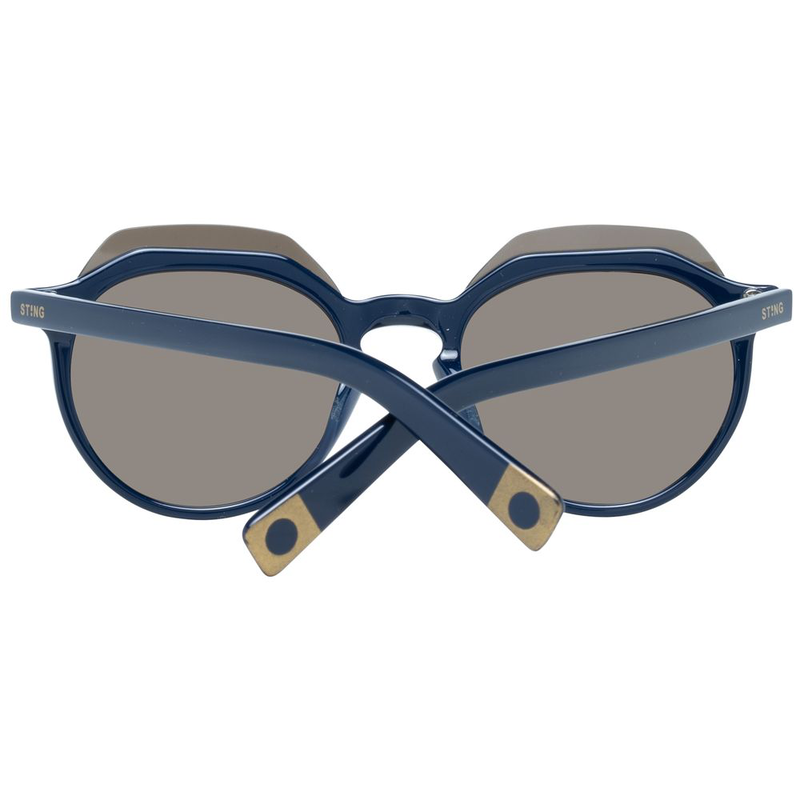 Blue plastic sunglasses-null