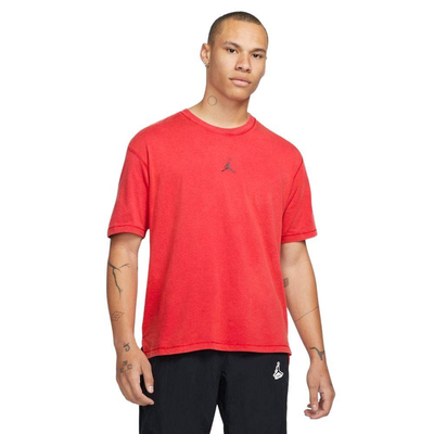 Nike jordan Dri-FIT sport ss mens tee, Gym Red, medium