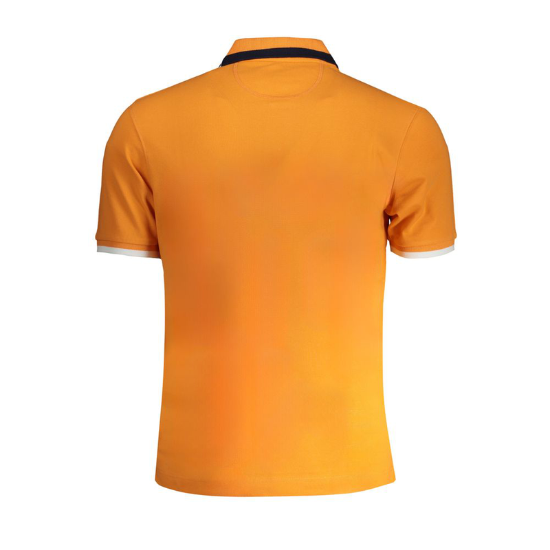Arancione cotton men polo-null