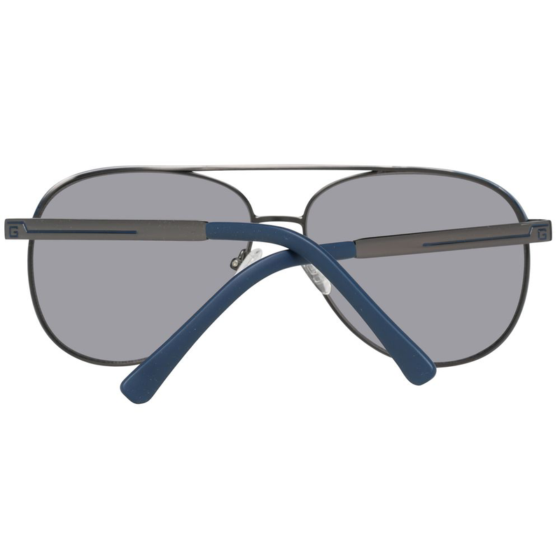 Gray metal sunglasses-null