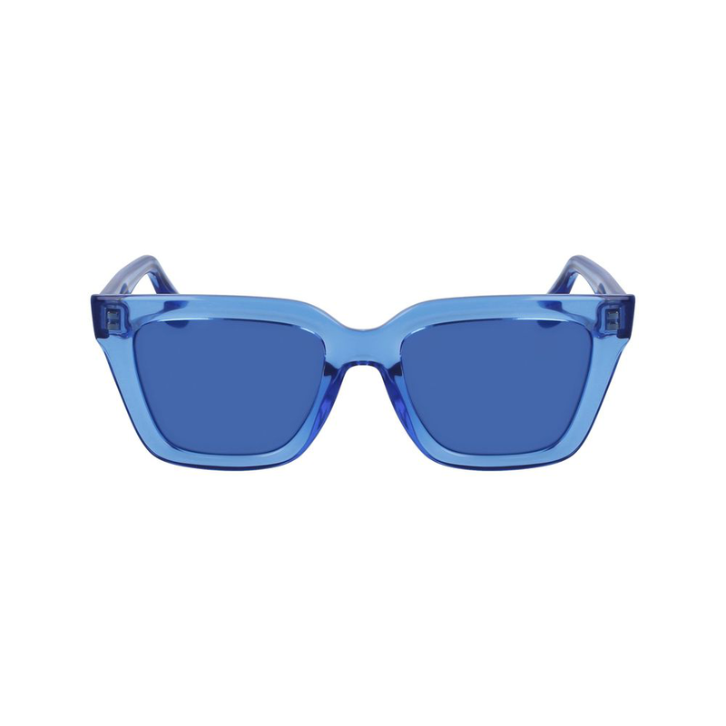 Blue injected sunglasses-null