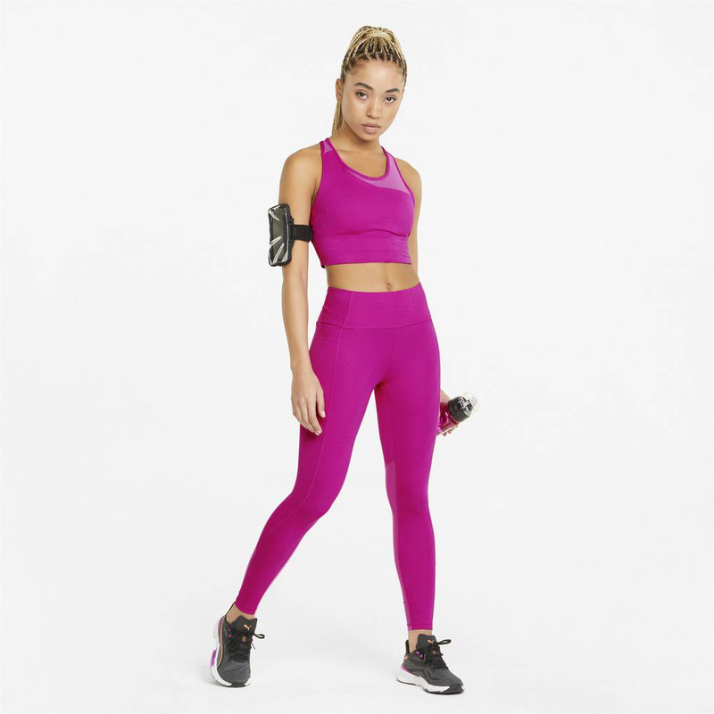 Mid impact flawless womens bra top-null