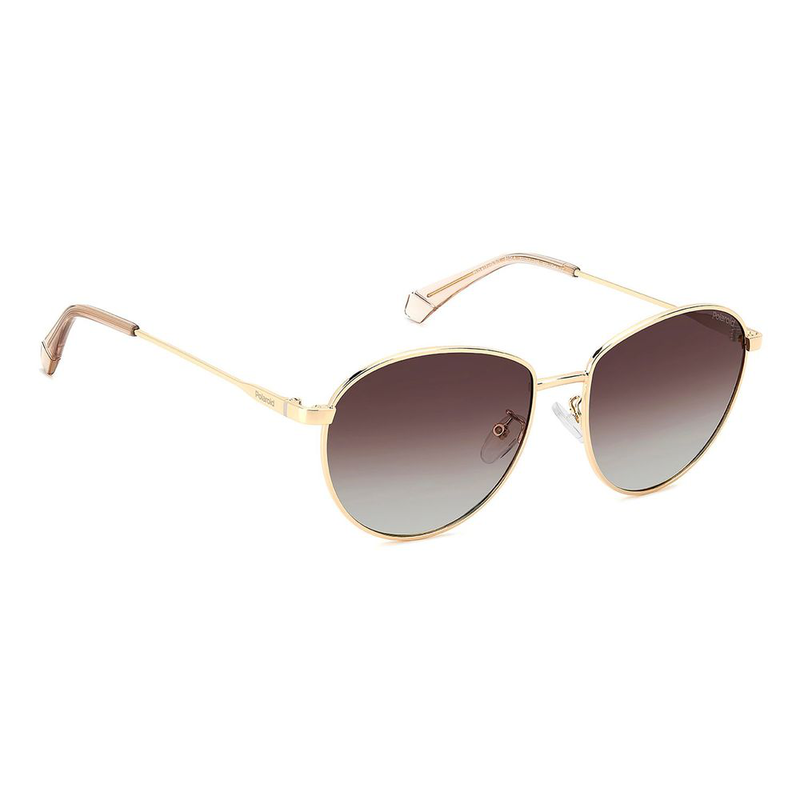 Gold stainless steel sunglasses-null
