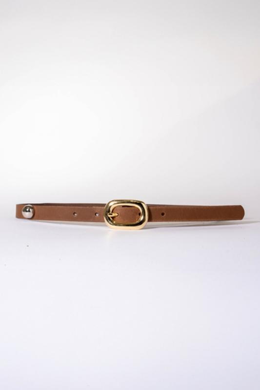 Product image: Hilda brown leather belt-null