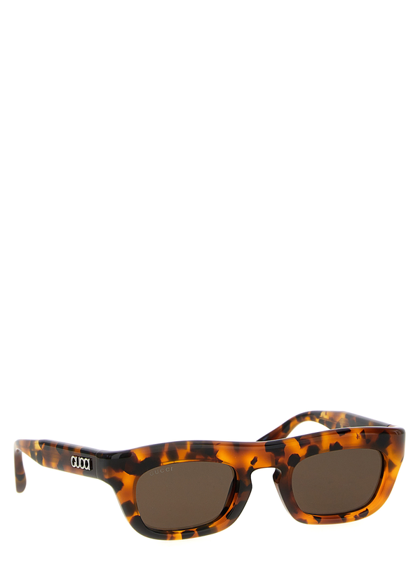 Brown acetate sunglasses-null