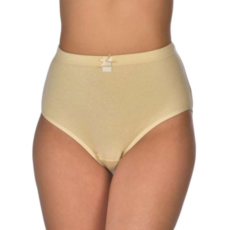 Jokers basic maxi cotton high waist womens slip #218-null