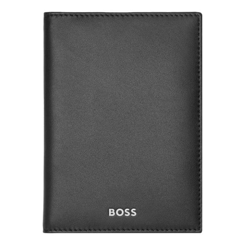 Product image: Boss passport holder classic smooth black-null
