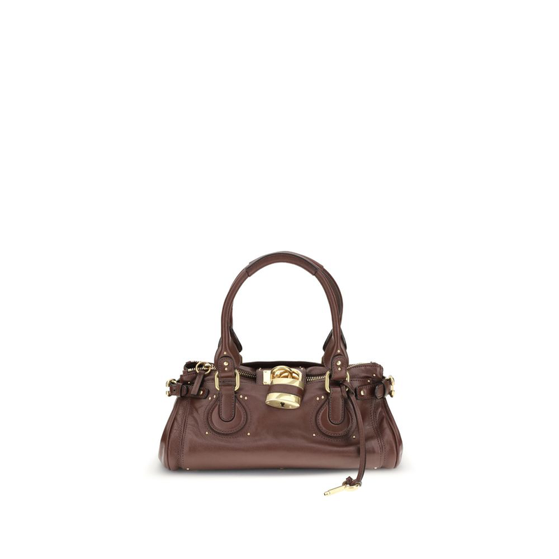 Bordeaux buffalo leather shoulder bag-null