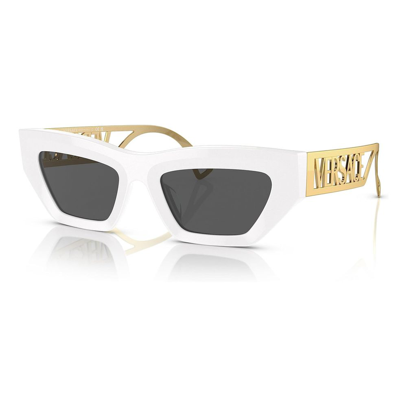 White acetate sunglasses-null