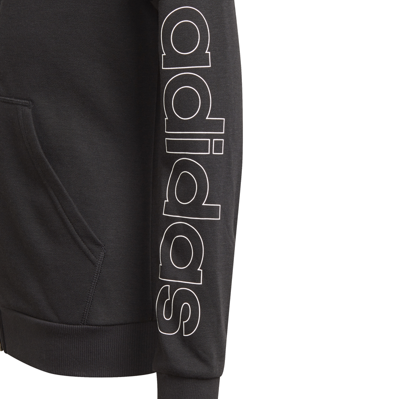 Adidas girls  essentials full-zip hoodie (gn4050) image number null