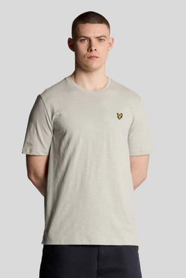 Lyle & scott slub t-shirt, Grey Lyle & scott slub t-shirt, Grey, medium