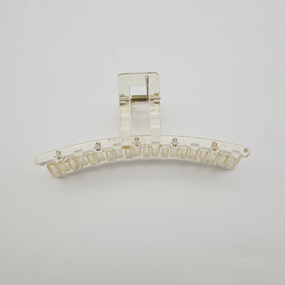 Women's hair clip giant transparent