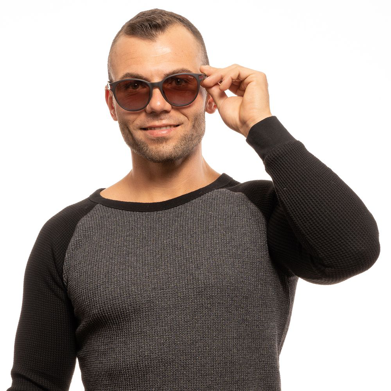 Brown plastic sunglasses-null