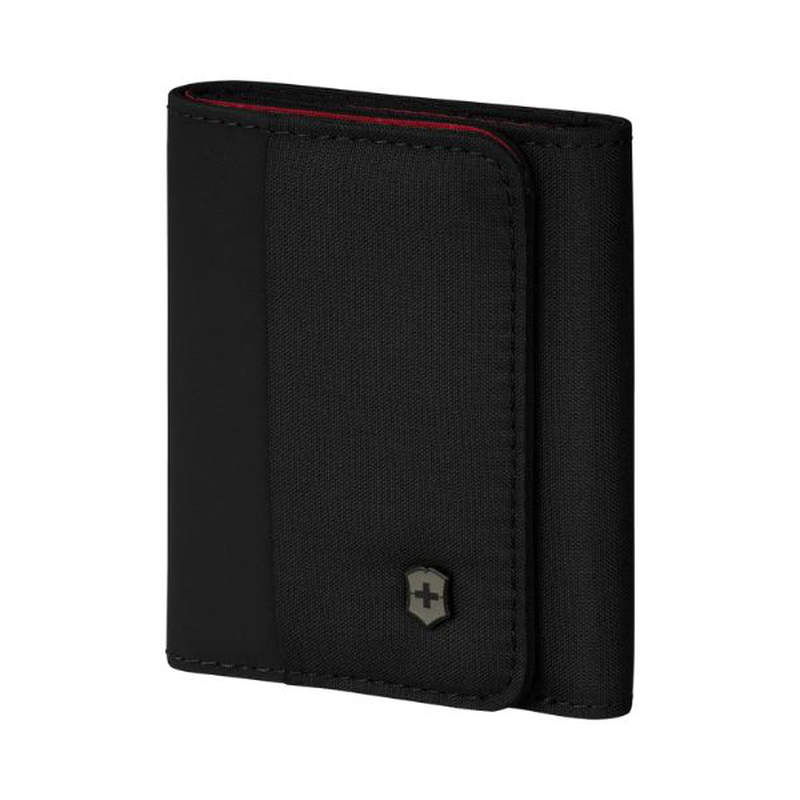 Product image: Travel essentials, tri-fold wallet, black-null