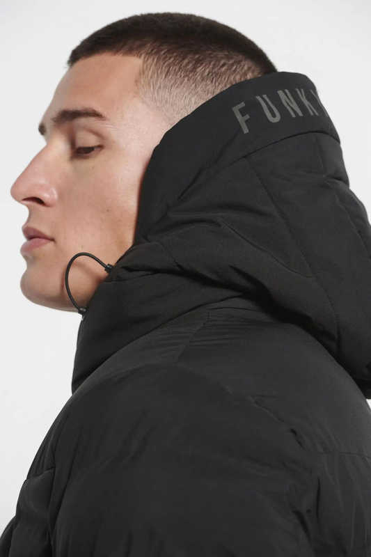 Funkybuddha puffer jacket-null