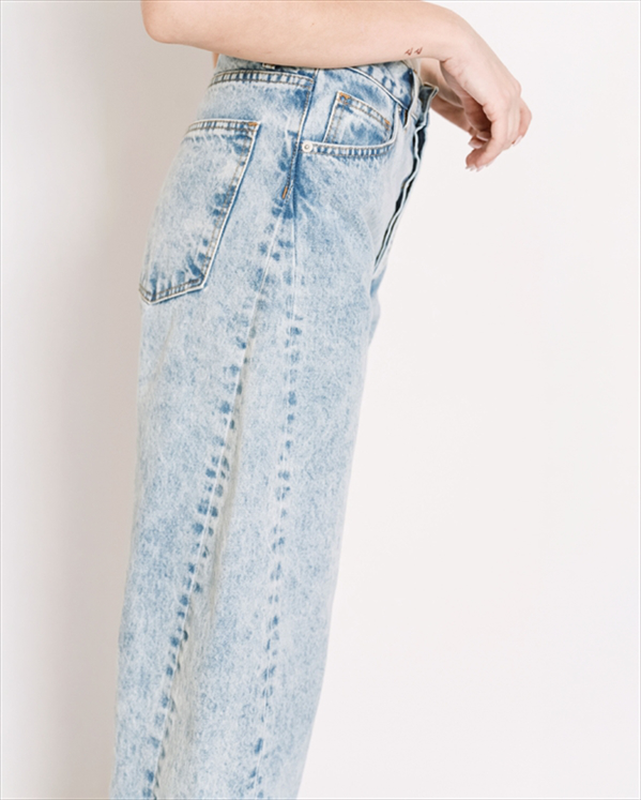 Salt pepper jeans gwen super light cropped-null
