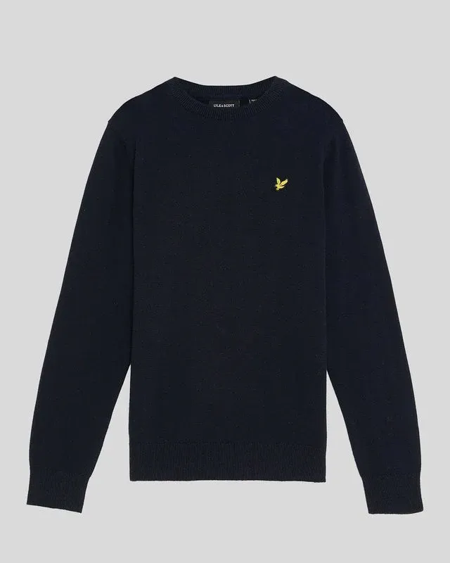 Cotton crew neck jumper z271 dark navy image number null