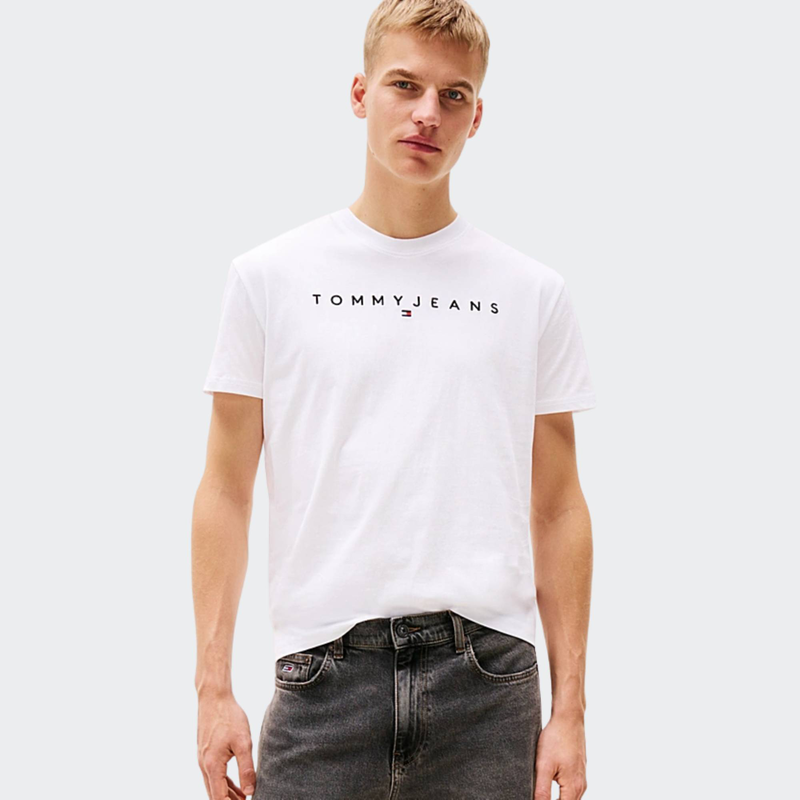 Regular linear logo tee-null