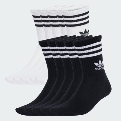 Stripes crew socks 10pack, Multi, medium