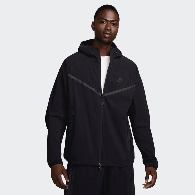 Mens tech woven wr full zip jacket-null