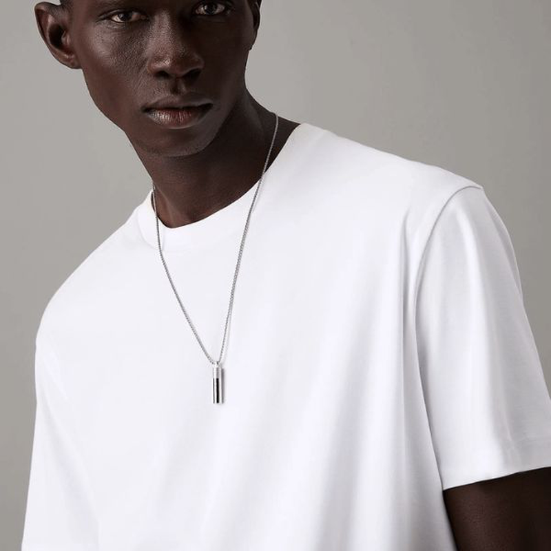 Calvin Klein velocity ss men's necklace image number null