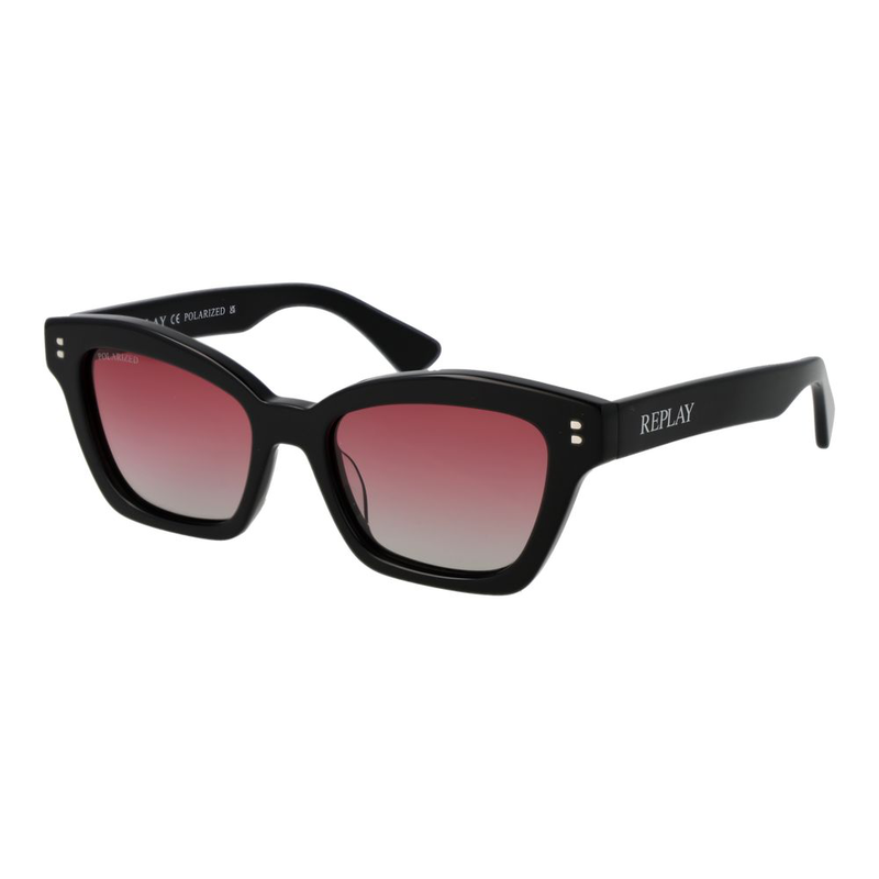 Black acetate sunglasses-null