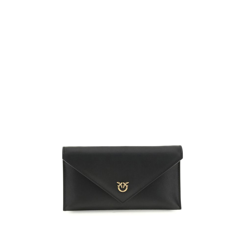 Black calf leather bos taurus clutch bag-null