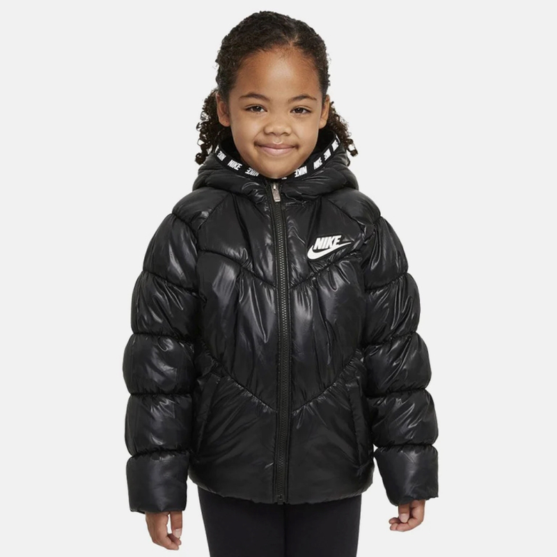 Nike chevron cinched puffer-null