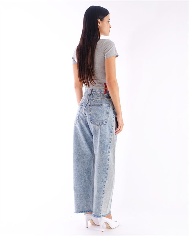 Gwen barrel reversed jeans-null