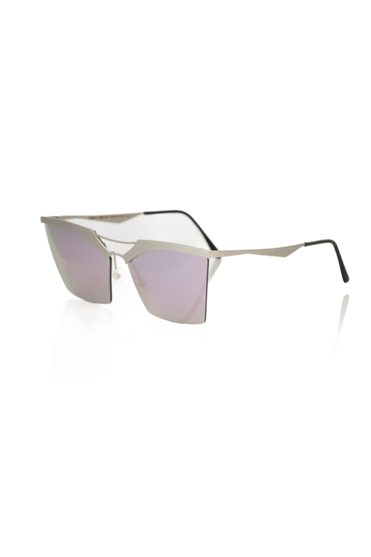 Silver metallic women sunglasses-null