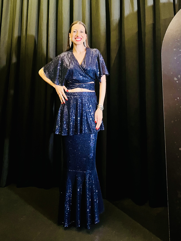 Maxi mermaid skirt image number null
