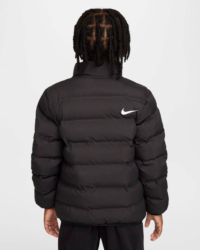 Product image: Nike little kids wrap swoosh debossed quilt jacket-null