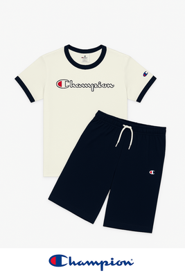 Champion boy's set, White, medium
