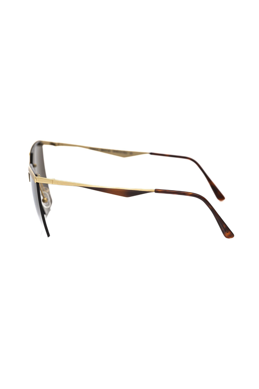 Gold metallic fibre women sunglass-null