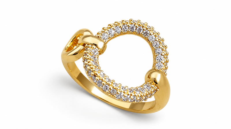 Adjustable zirconia circle ring-null