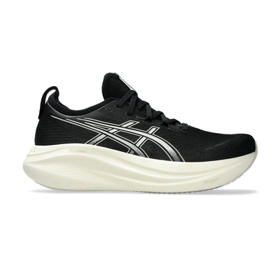Asics men running shoes gel-nimbus 27 black 1011b958-002, Black, medium