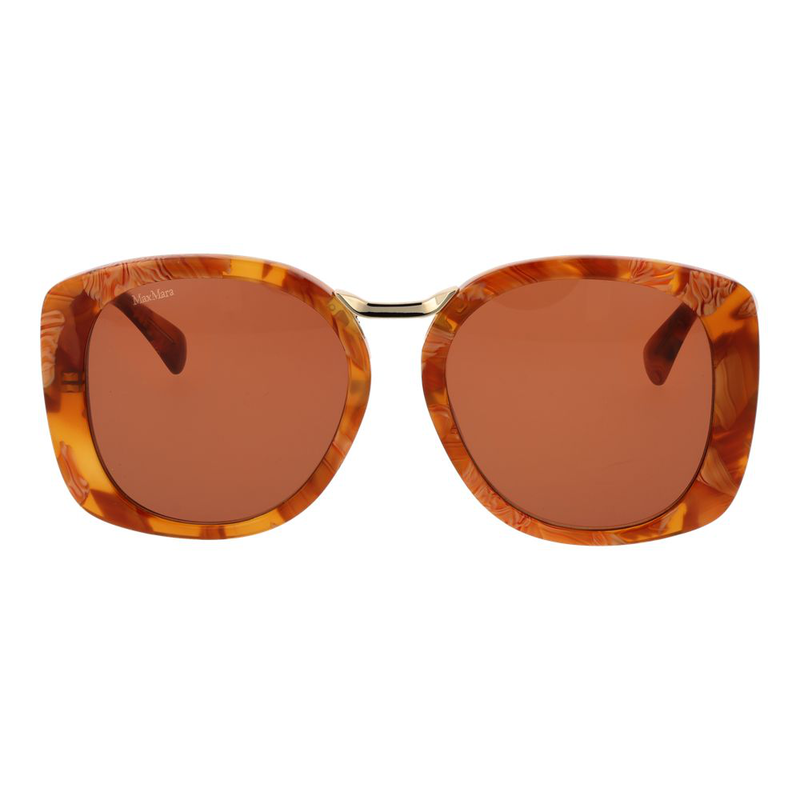 Brown acetate sunglasses-null