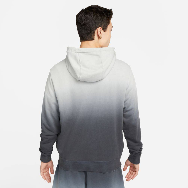 French terry dip-dye pullover hoodie-null