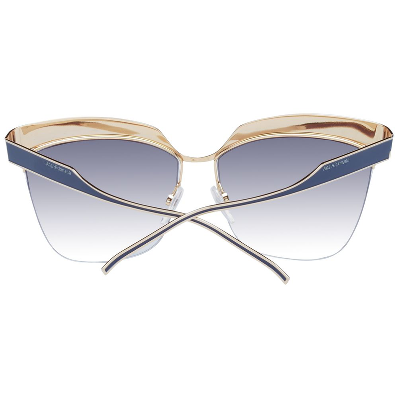 Gold metal sunglasses-null
