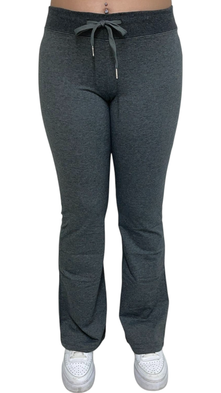 Bell bottom elastic pants #k2089-null