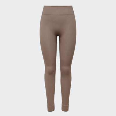 Jaia high weist seam tights noos, Beige, medium