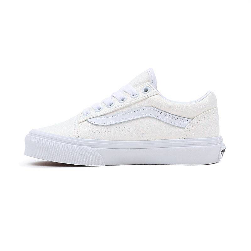 Kids glitter old skool shoes image number null
