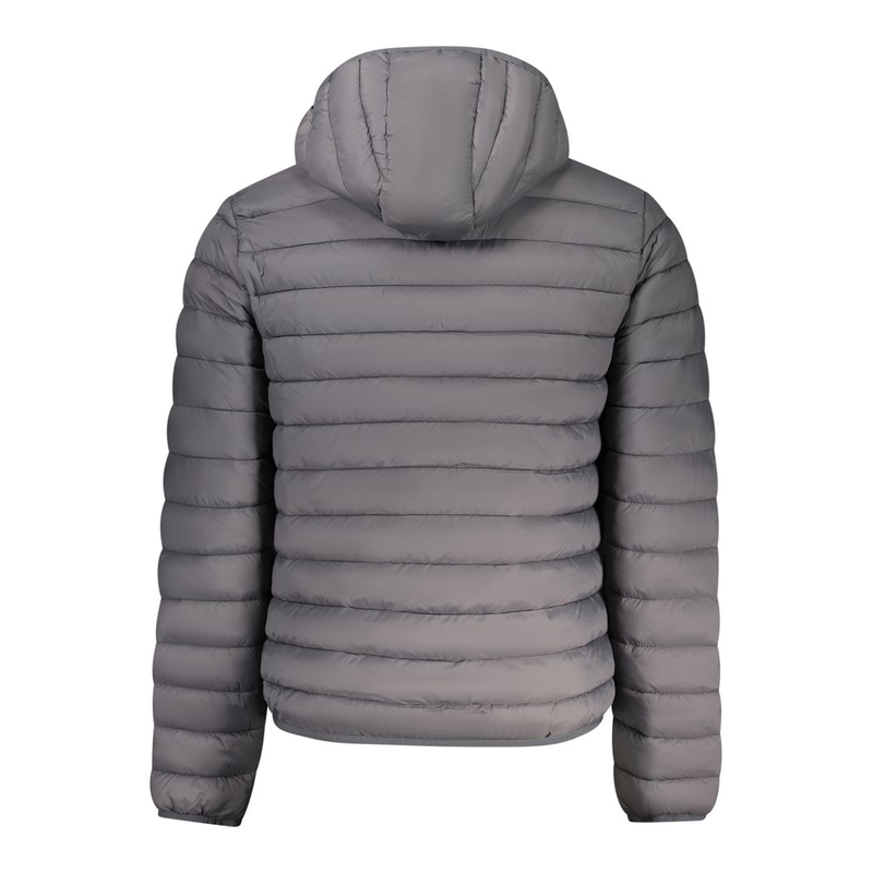 Grigio poliammide mens jacket-null