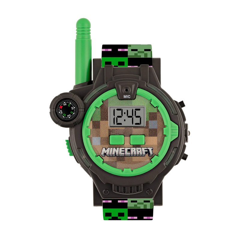 Minecraft boy's walkie talkie watch set 2 pcs image number null