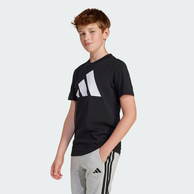 Adidas junior bold logo t-shirt, Black, medium