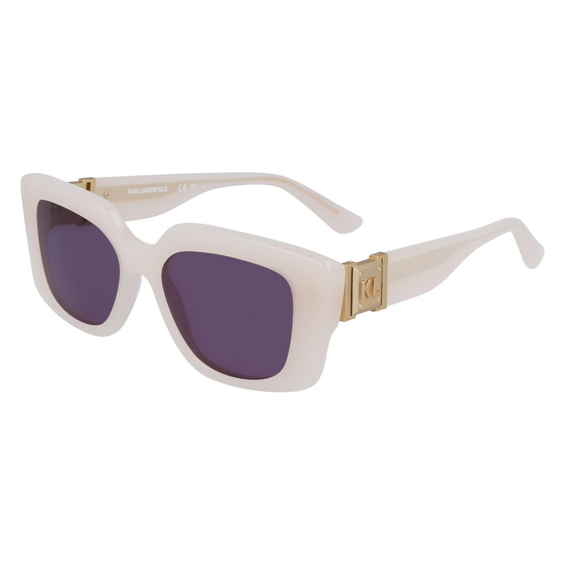 Beige acetate sunglasses-null