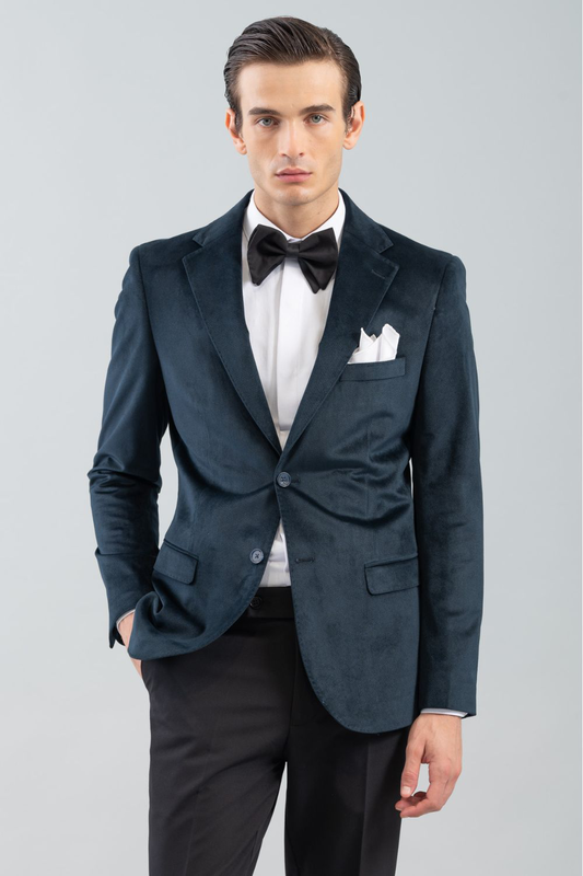Vittorio jacket velvet-null