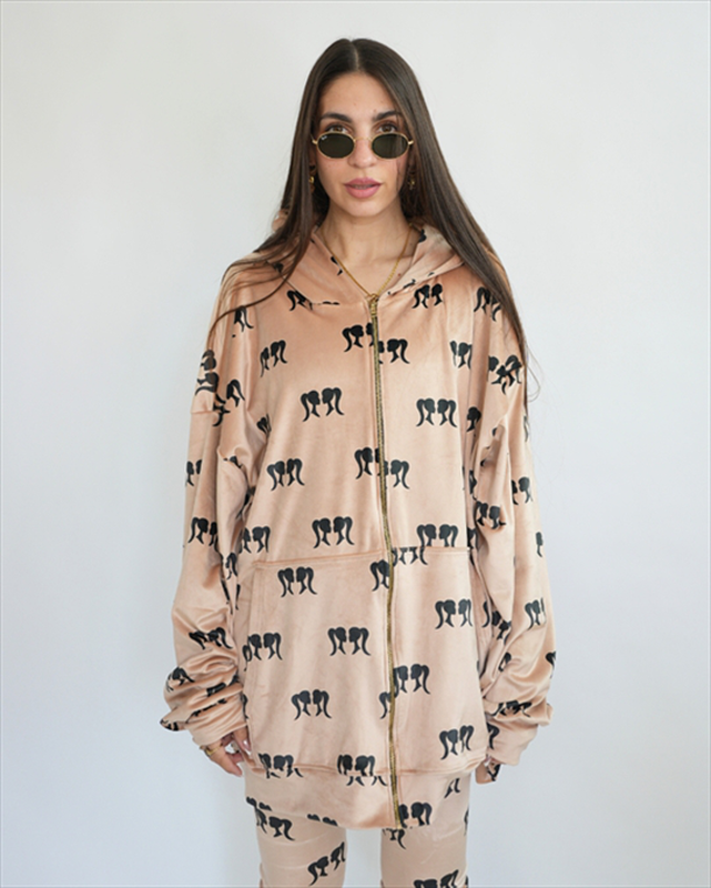 Pony logo sweater with zip fw2532-null