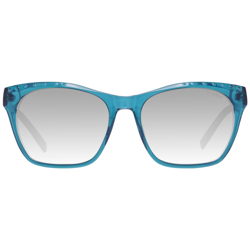 Blue resin sunglasses-null