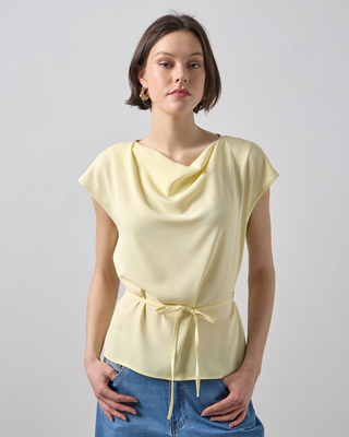 Blouse drape, Red, medium